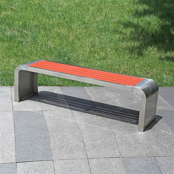 Ghế Công Viên Inox Không Tựa - Ảnh 2