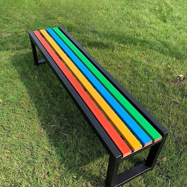 Ghế Công Viên Không Tựa Nhiều Màu - Ảnh 2